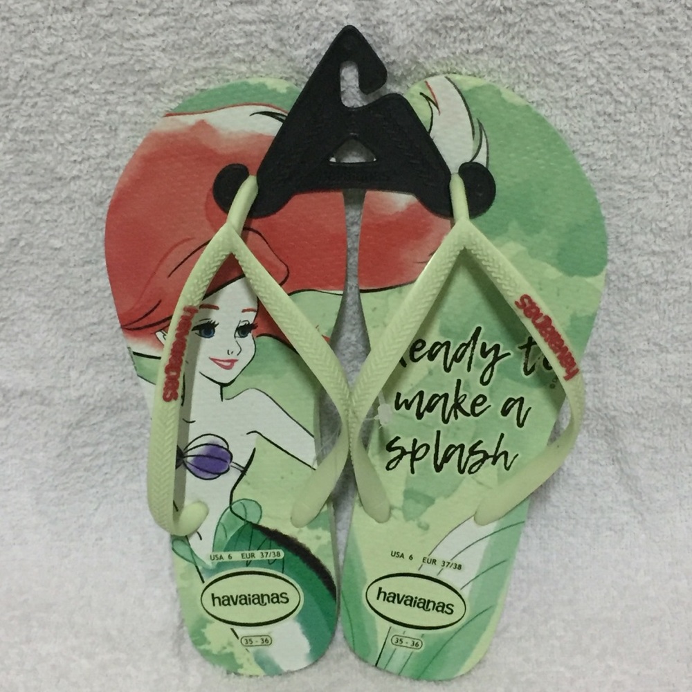 LIMITED! Disney Little Mermaid Ariel Havaianas